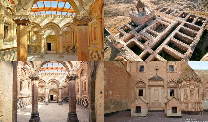 ishak paşa sarayı içi