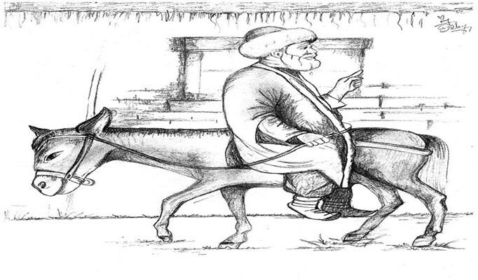 nasreddin hoca çizim