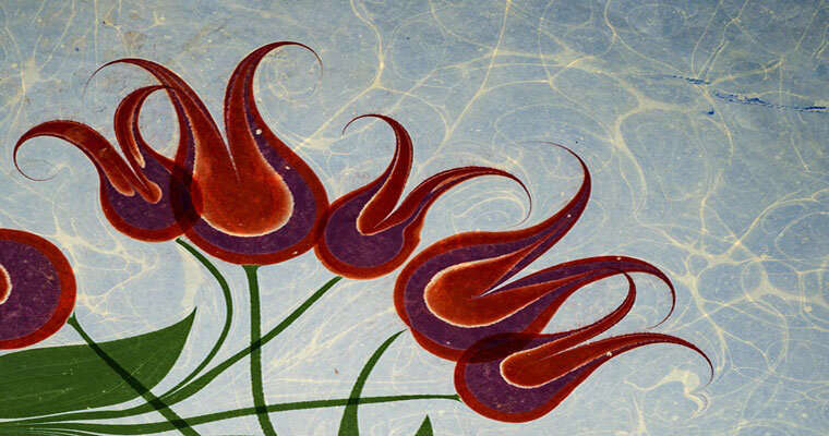 ebru sanatı nasıl yapılır - ebru sanatı yapımı